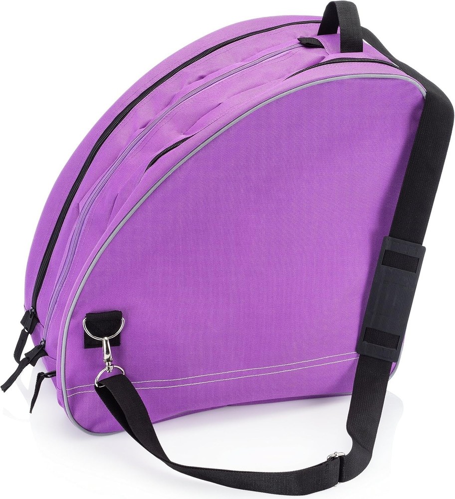 Multi-Function Skate Bag - Stylish Purple with Adjustable Shoulder Strap for Men