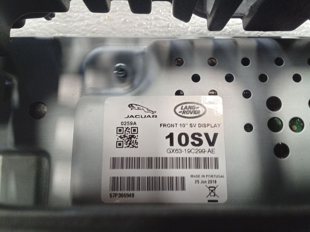 E-PACE 2020 Info-GPS-TV Screen GX6319C299 AE