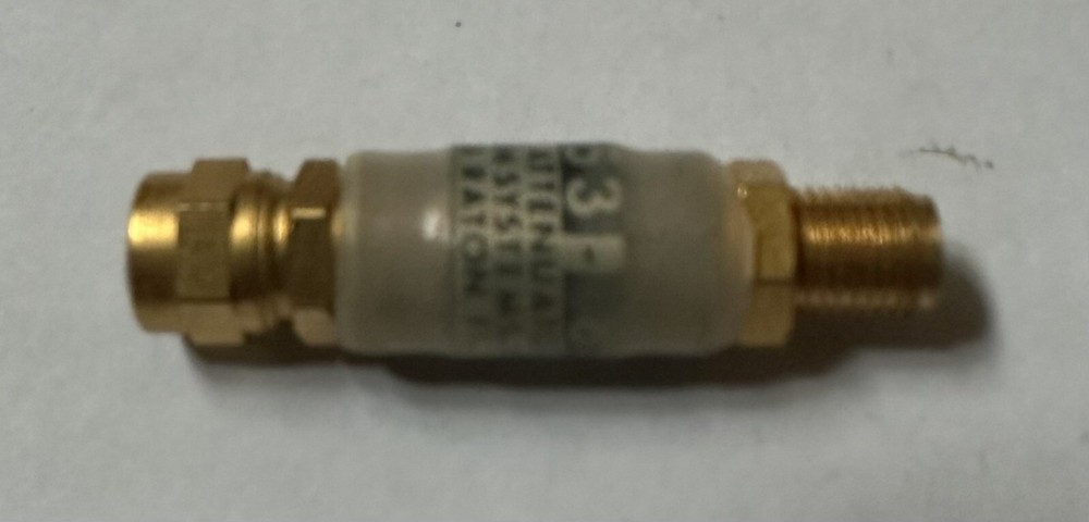 Elcom Systems AT-53-8 3GHz 8dB Attenuator