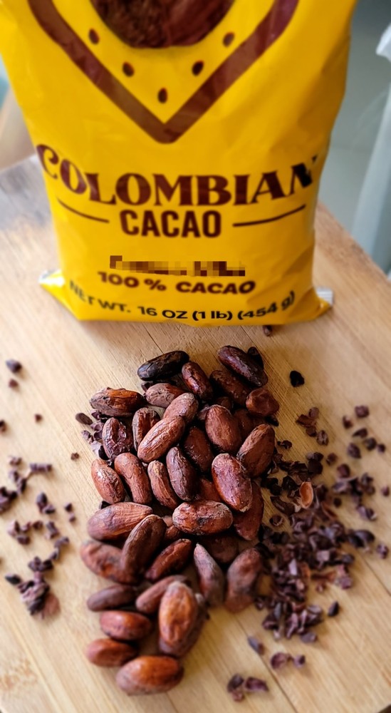 Raw Cacao Beans, 16 OZ, 454GR, 100% CACAO