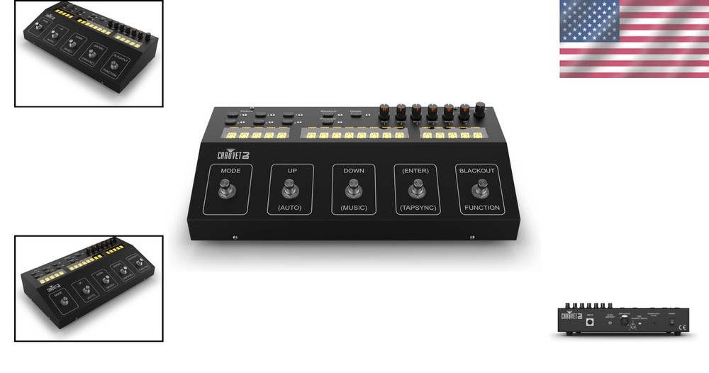 User-Friendly DMX Controller - 36 Channels for Effortless Lighting Transitions