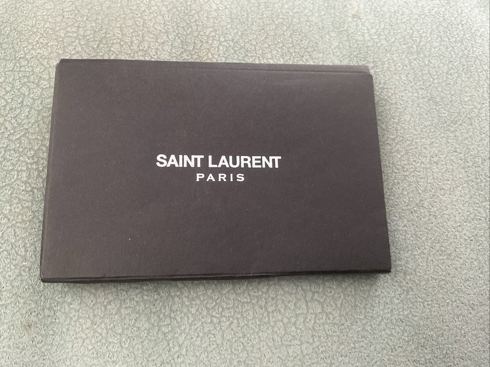Saint Laurent Paris Packaging Booklet Authentic Insert Booklet