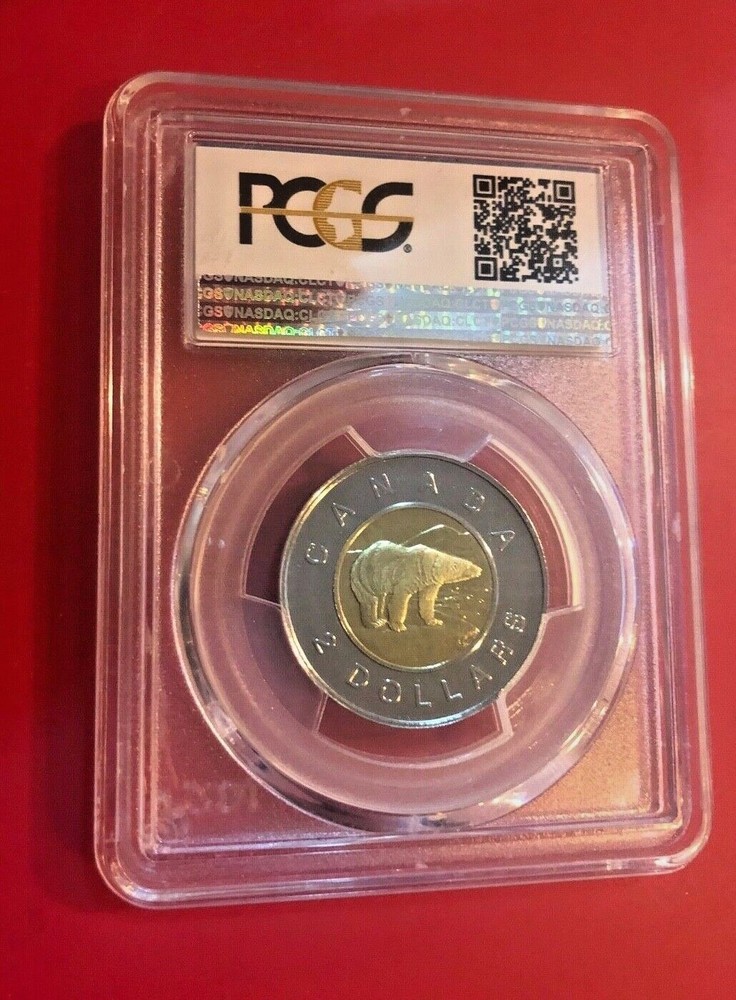 1999 $2 PCGS PL 66 CANADA BEAUTIFUL