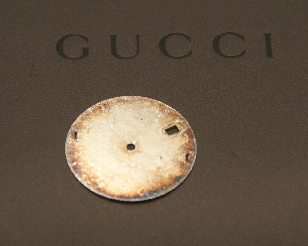 New Gucci Replacement Dial - 5500 M - Silver