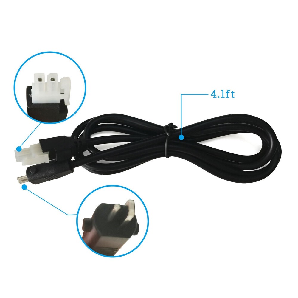 Tempur-pedic Ergo Ease Input Power Cord  Cable Power Prong and Adjustable Base