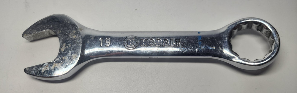 Kobalt Combination Wrench 337651 19MM