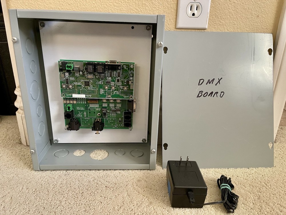 DmX Board Animated Lighting With Hoffman Encloser " Unknown"