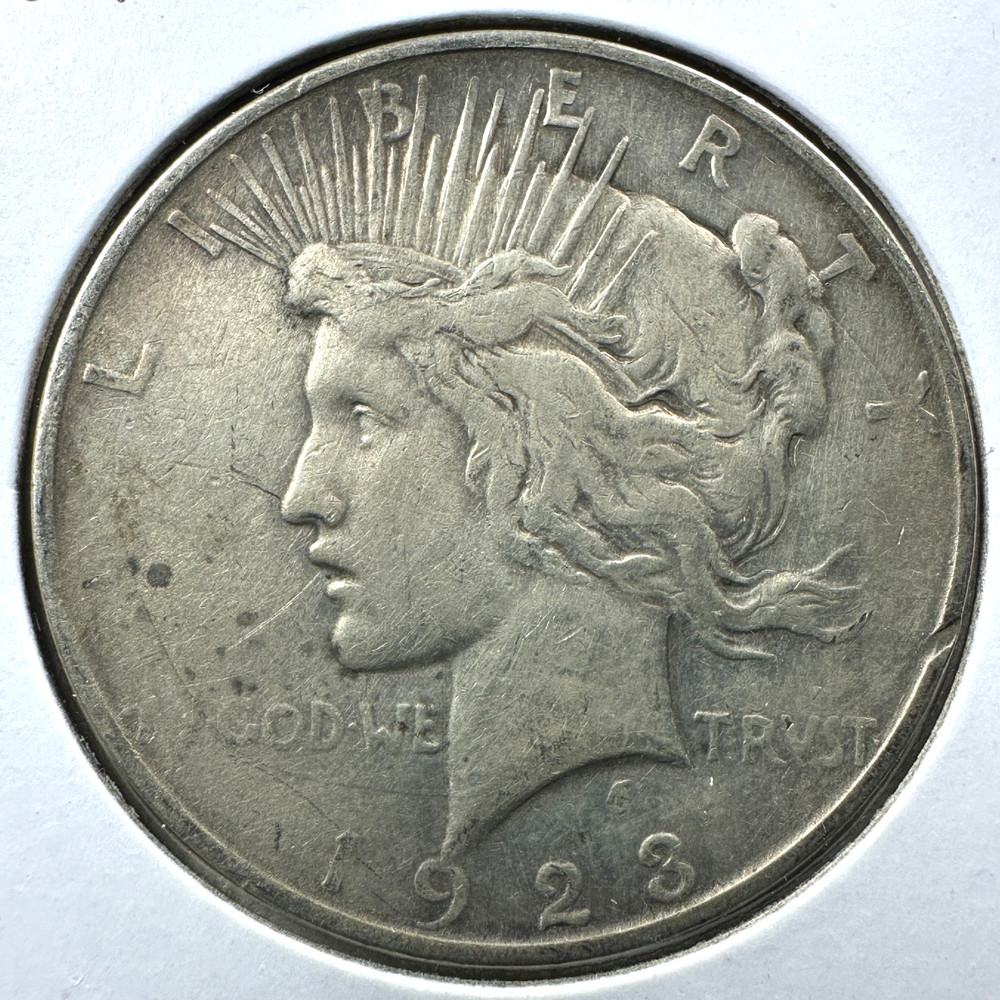 1923-D $1 Silver Peace Dollar (89512)