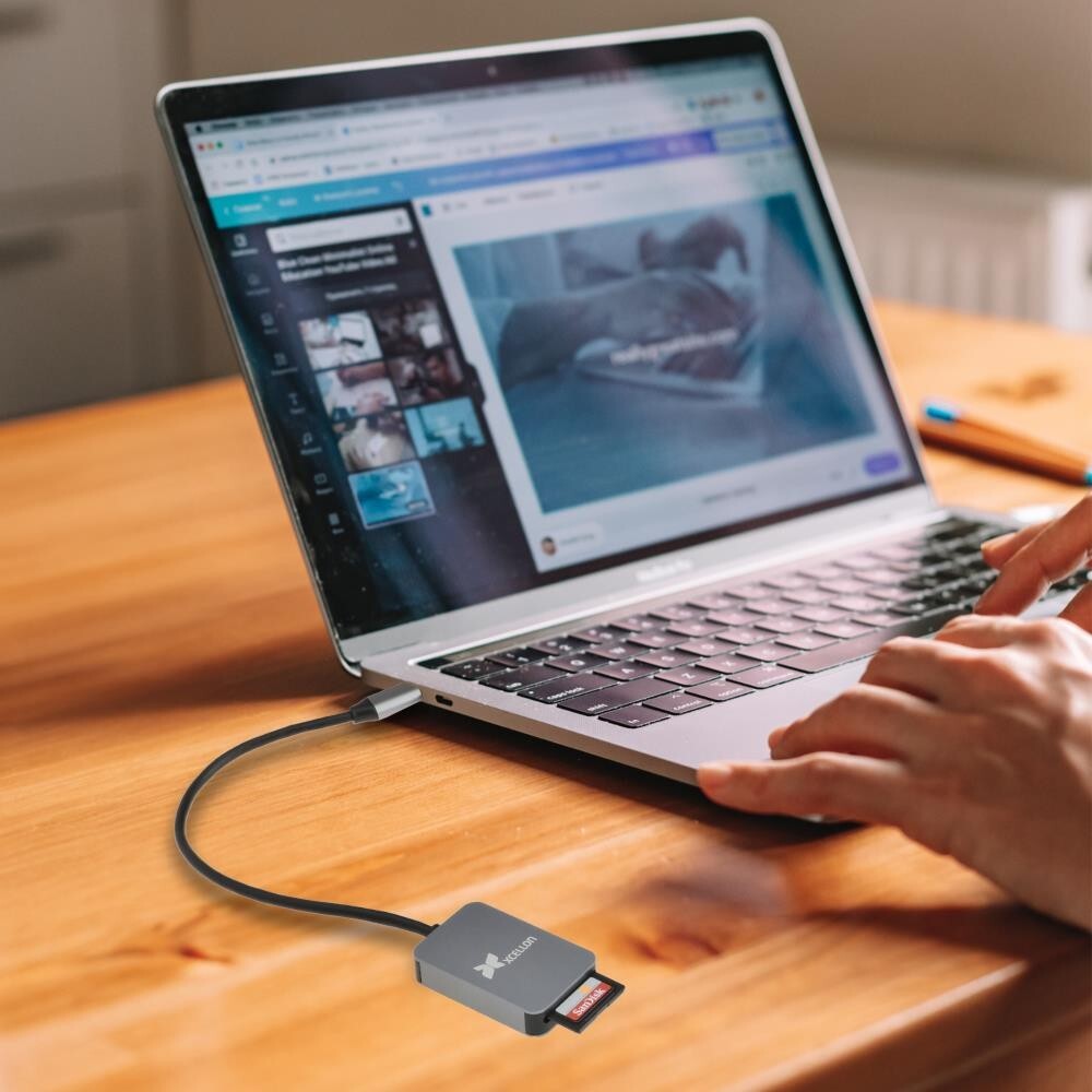 USB-C UHS-II SD Card Reader Type C USB 3.2 High Speed SD Card Reader Adpter