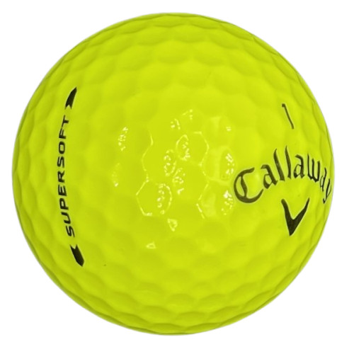 Callaway Supersoft Yellow AAA 48 Used Golf Balls 3A