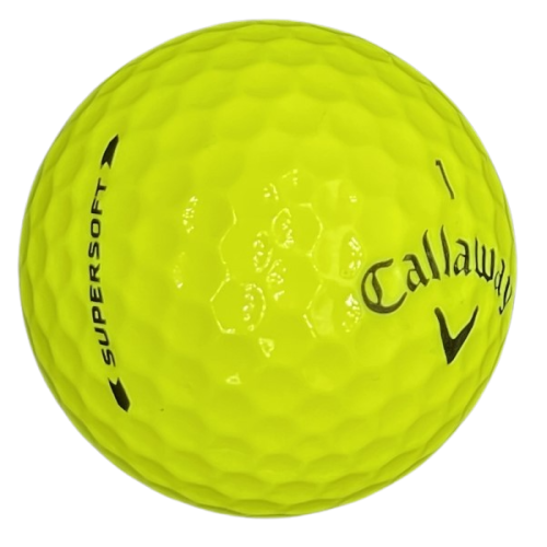Callaway Supersoft Yellow AAA 48 Used Golf Balls 3A