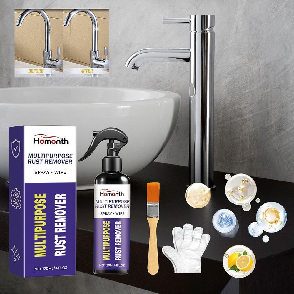 Multipurpose Car Rust Removal Spray Rust Remover Rust Inhibitor Derusting Spray