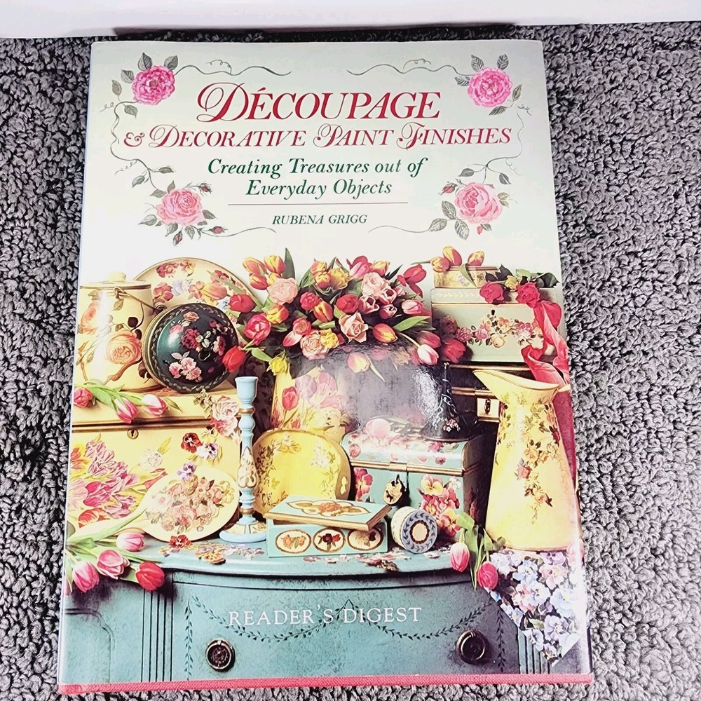 Decoupage Lot 3 Step By Step Guide Techniques Projects Decoration Paper Crafts