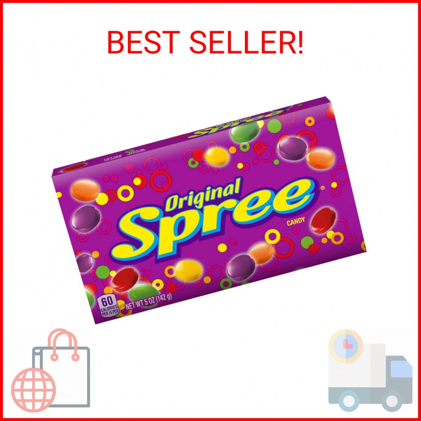 Spree Candy Theater Box, original, 5 Ounce