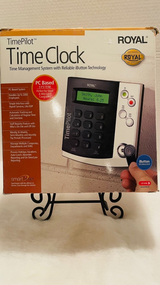 Royal Time Pilot Time Clock 2006