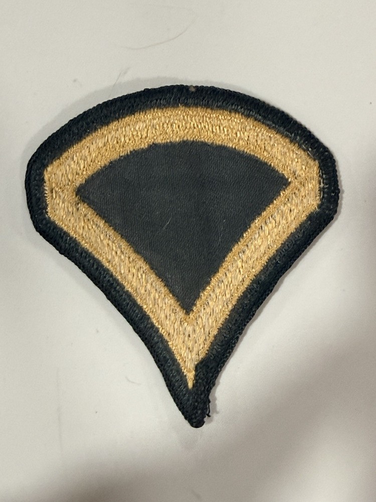 Vietnam Era U.S. Army Patch E3 Private First Class Rank Authentic Original Patch