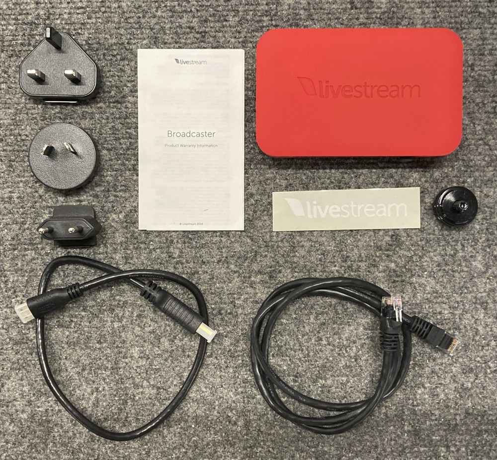 Livestream Broadcaster Portable HD Video Streamer Encoder LSB100 - Open Box -