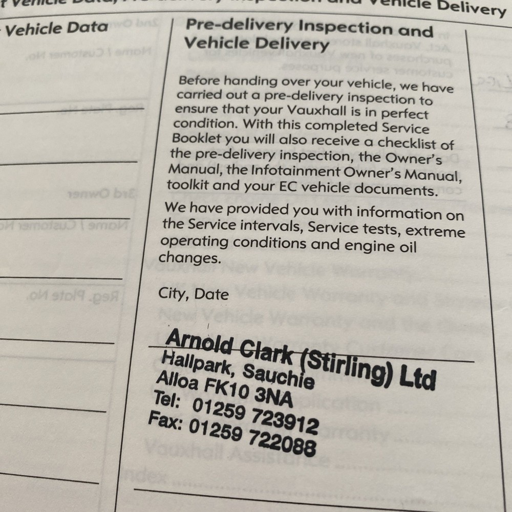 Vauxhall Astra Owners Manual 2007 Edition Full Pack