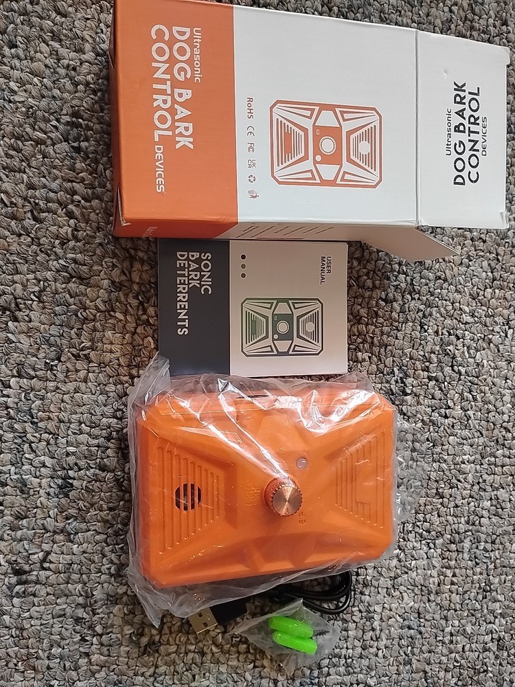 Ultrasonic Dog Bark Control Device - New In Box