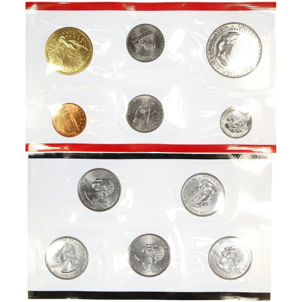 2004 Mint Set Original Envelope 22 BU US Coins