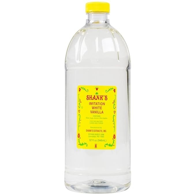 Shank's 32 oz. White Imitation Vanilla
