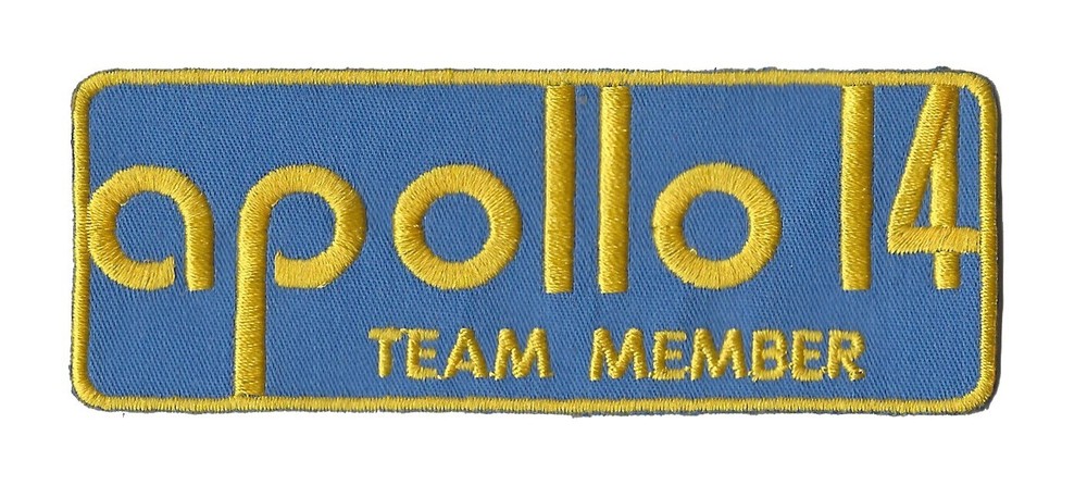 NASA Apollo 14 team member patch lunar space program moon mission