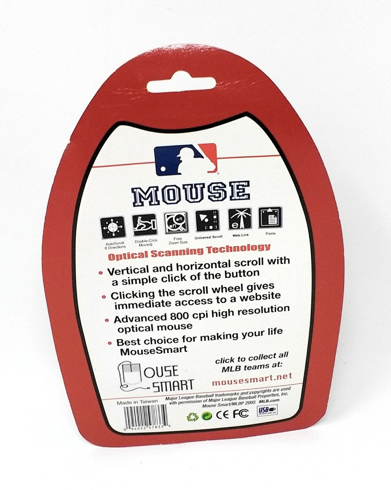 Houston Astros USB Optical Mouse for Windows XP/ME/2000/98