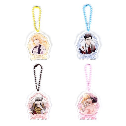 Webtoon MD [ Finding Camellia 참아주세요, 대공 ] Acrylic Keyring 아크릴 키링 (SOONE243)