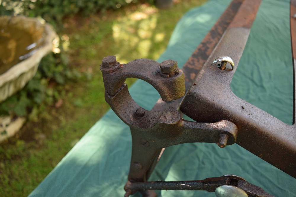 Antique Packard Luggage Rack