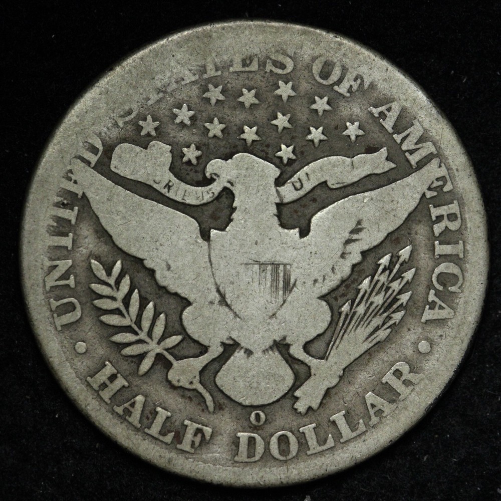 1902-O Barber Silver Half Dollar CHOICE GOOD+ E284 T