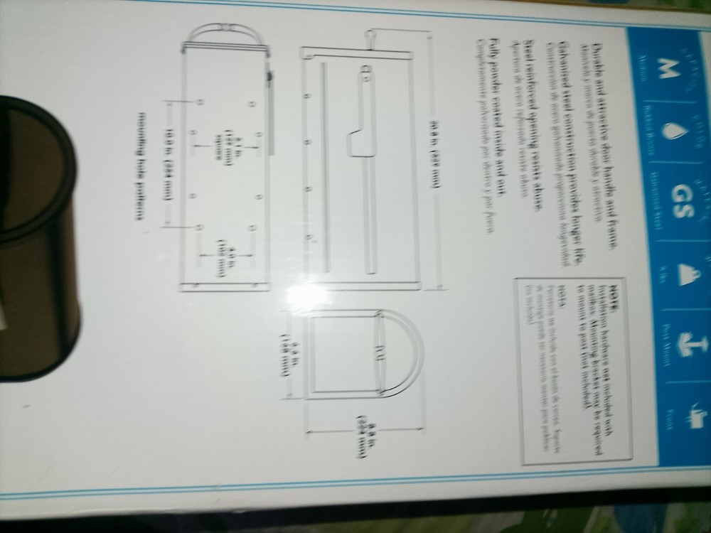 Architectural Mailboxes - Cambridge - Black Post Mount Mailbox