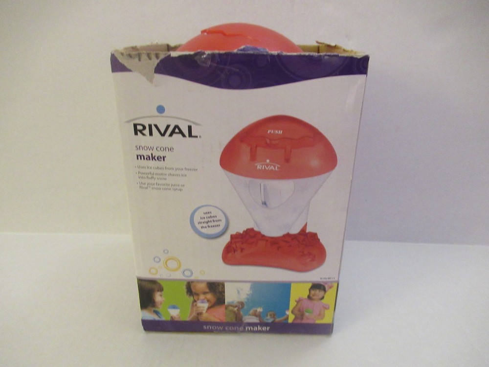 Rival Snow Cone Maker (Red) (2010, Sunbeam Products)