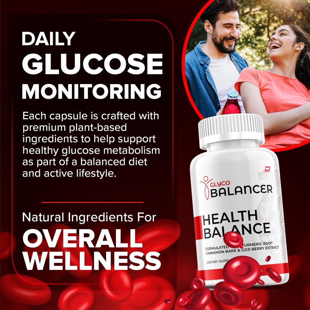 (2 Pack) Glyco Balancer Capsules – GlycoBalancer Natural Blend Glycogen Support