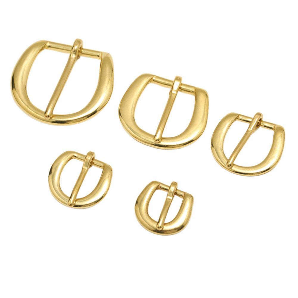 Metal Buckle Ring Leather Hand Bag Shoe Strap Belt Rectangle Adjust Roller Pin