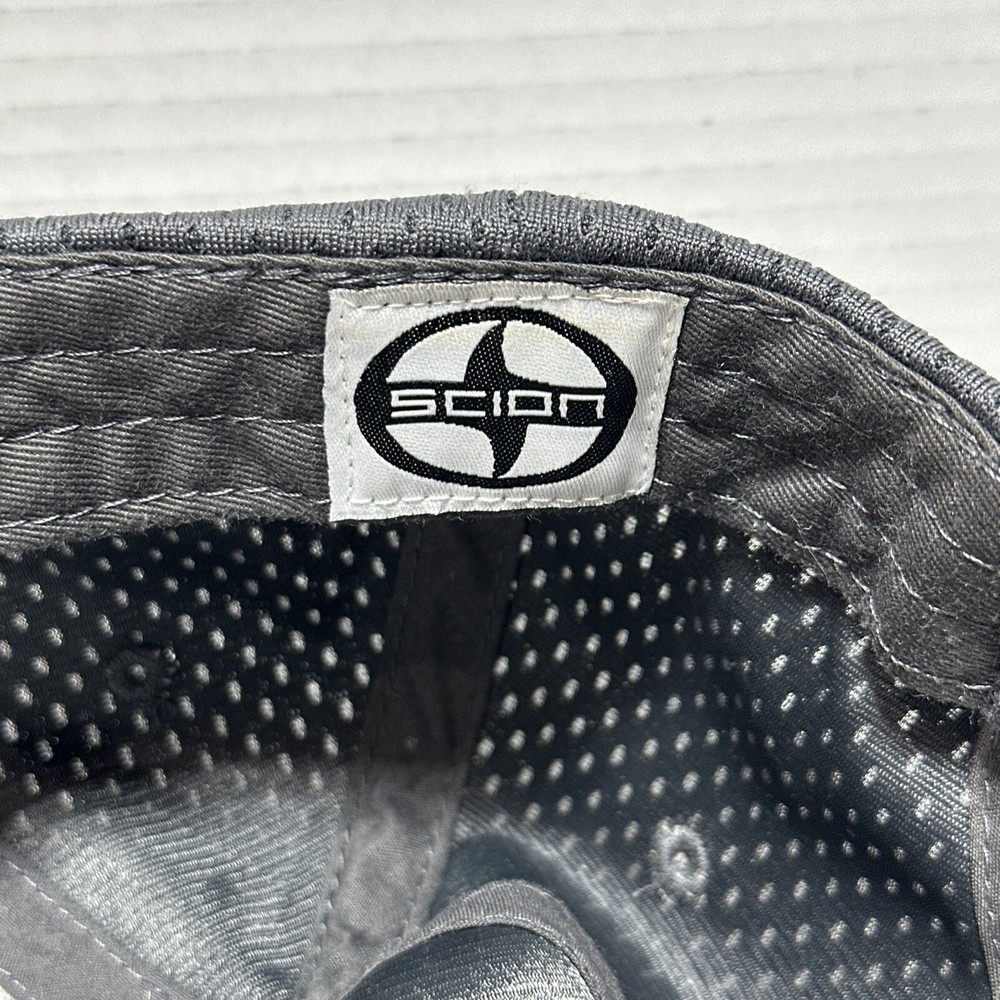 SCION Gray Baseball Hat Adjustable One Size Cap- New Without Tags