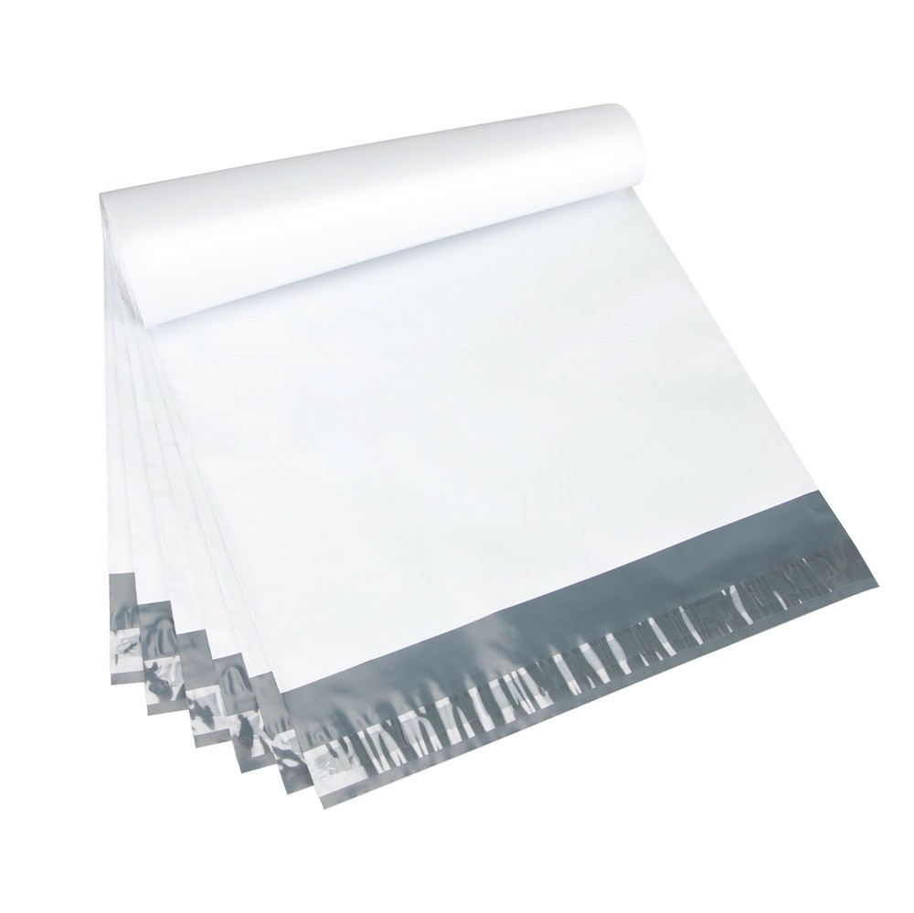 KSK Packaging 10" x 13" Plain Poly Mailers Shipping Envelopes 2.35MIL