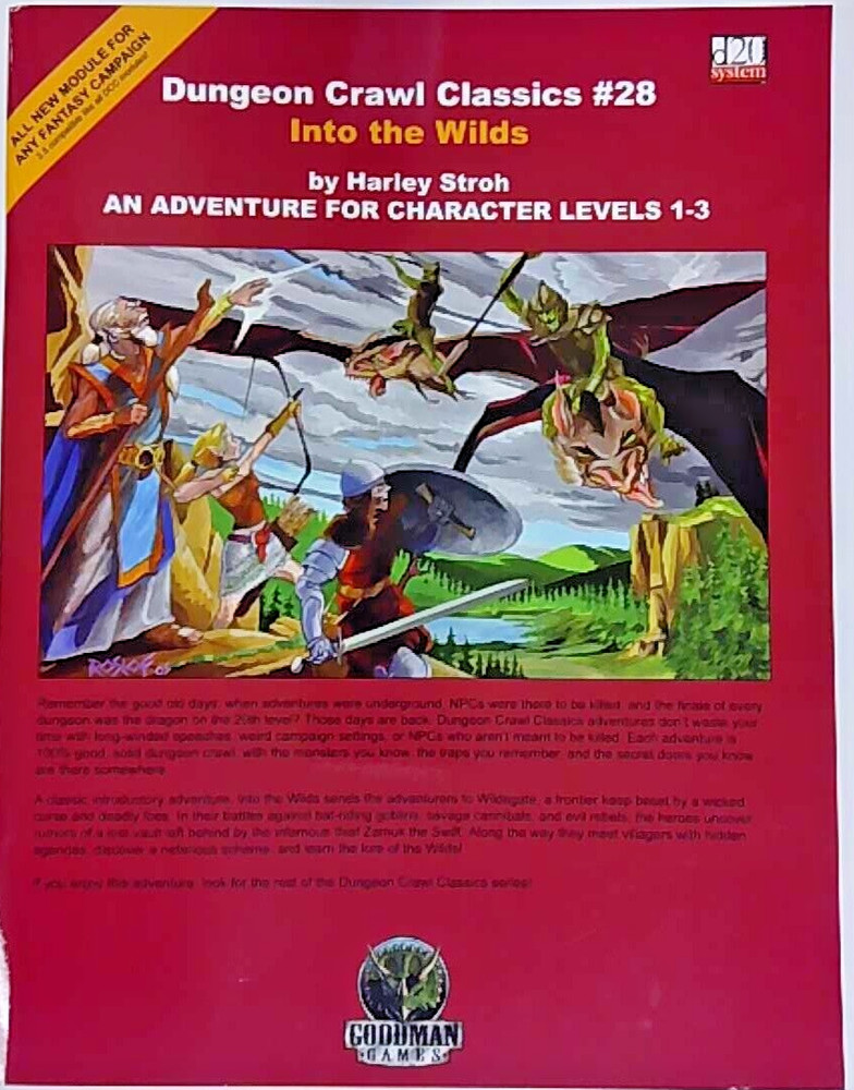 DUNGEON CRAWL CLASSICS: #28 INTO THE WILDS  GMG5027