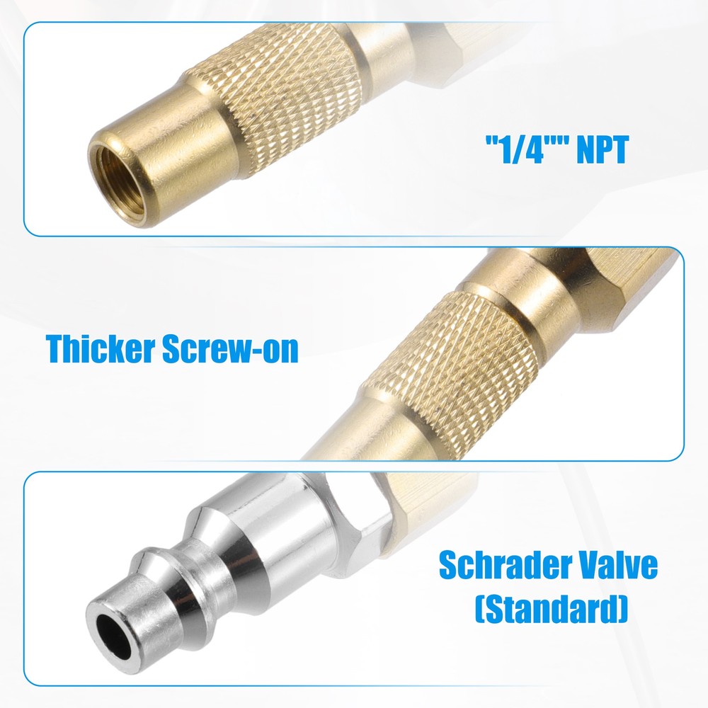 Single Air Nozzle Kit Set with Quick Connector Universal