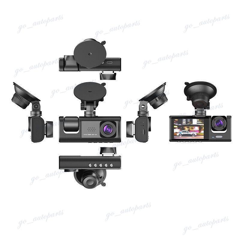 1080P DVR Dash Cam Video Recorder 2" G-Sensor Camera Loop Recording Dual Len Car