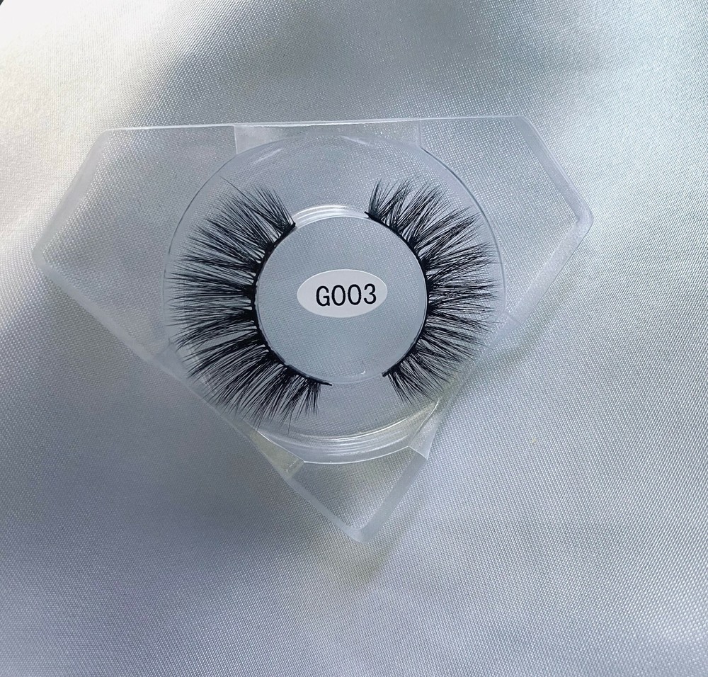 Faux handmade mink 3D eyelashes