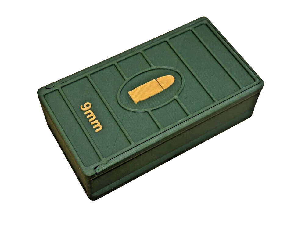 9mm AMMO STORAGE CASE 50 Round