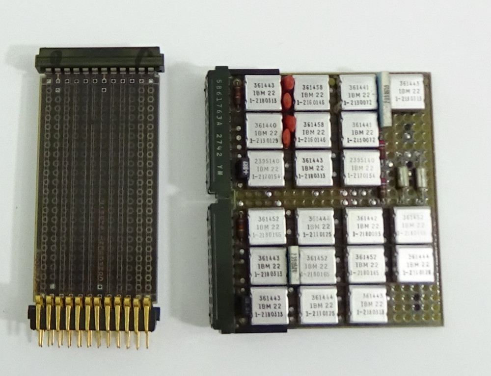 IBM 22 Chip Board & Adapter -Untested- #61