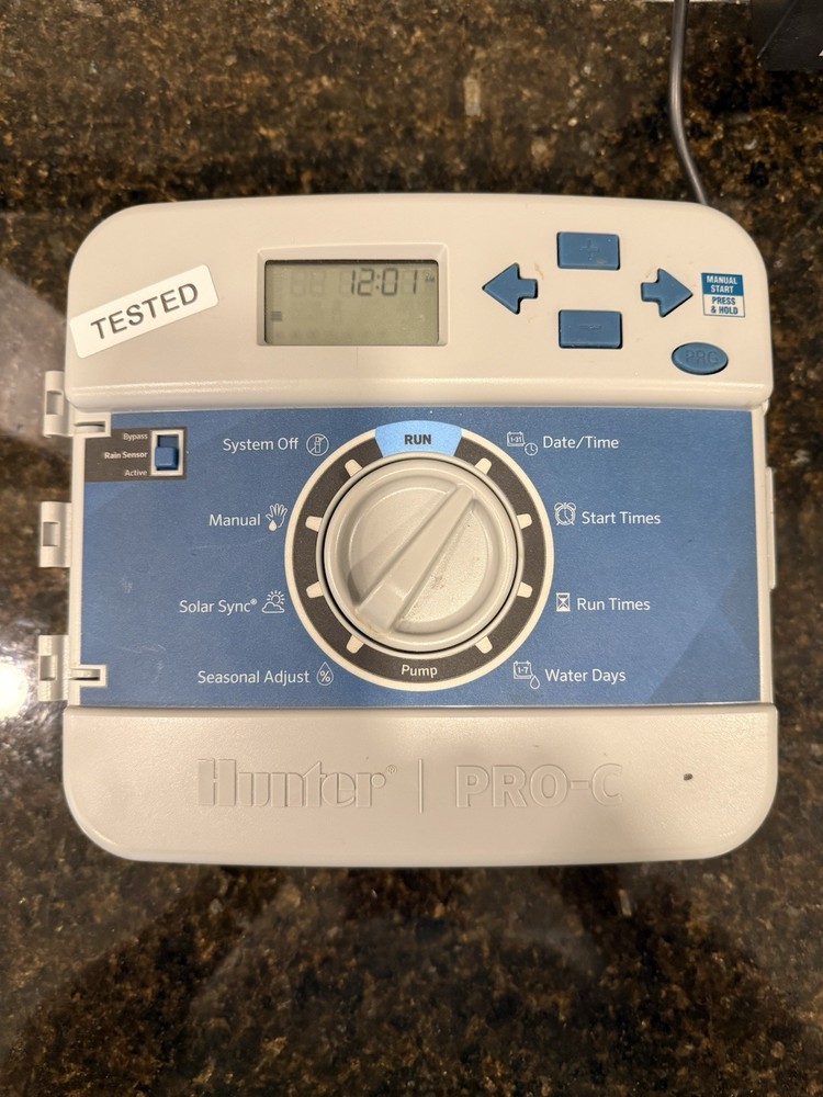 Hunter Pro-C PC-400i Indoor Sprinkler Irrigation Timer Controller 13 Zone