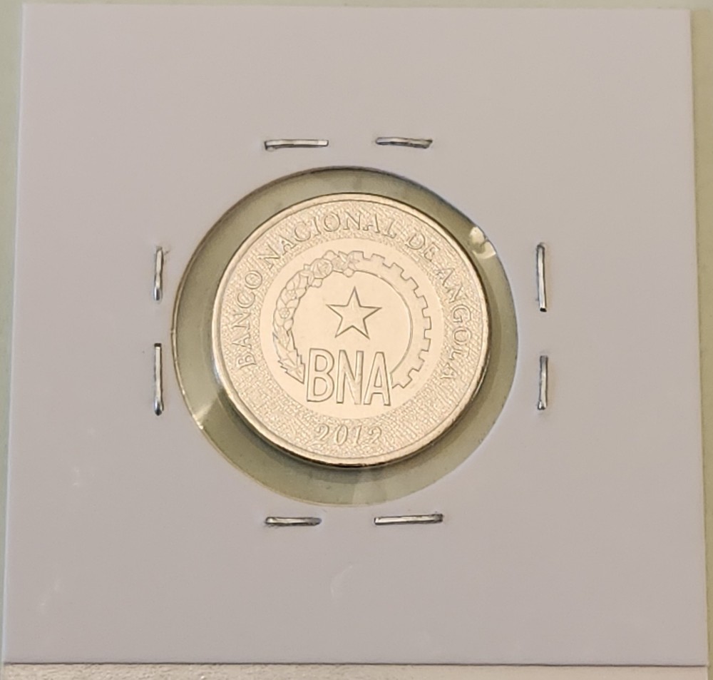 Angola coin, 50 Centimos, 2012