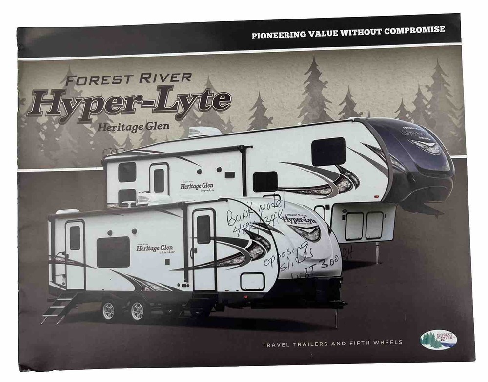 2018 Forest River Heritage-Glen Hyper-Lyte RV Brochure