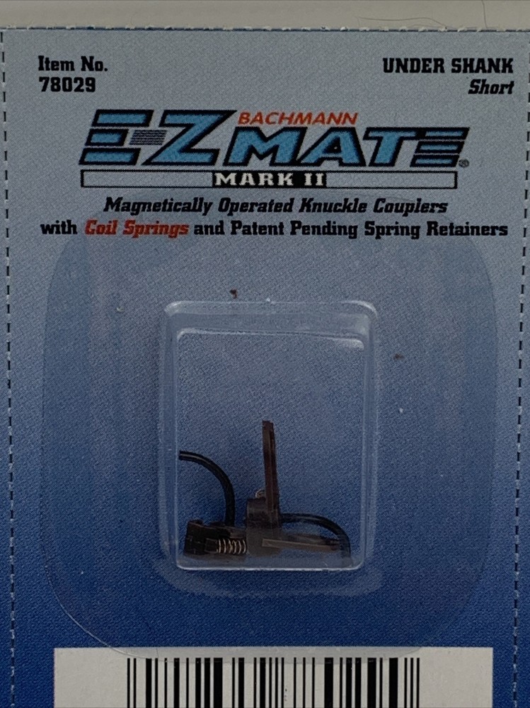 Bachmann EZ Mate Under Shank Short 78029 NIP