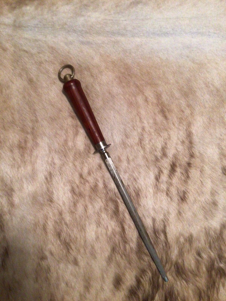 Vintage Sharping Steel Knife Sharpener Rod