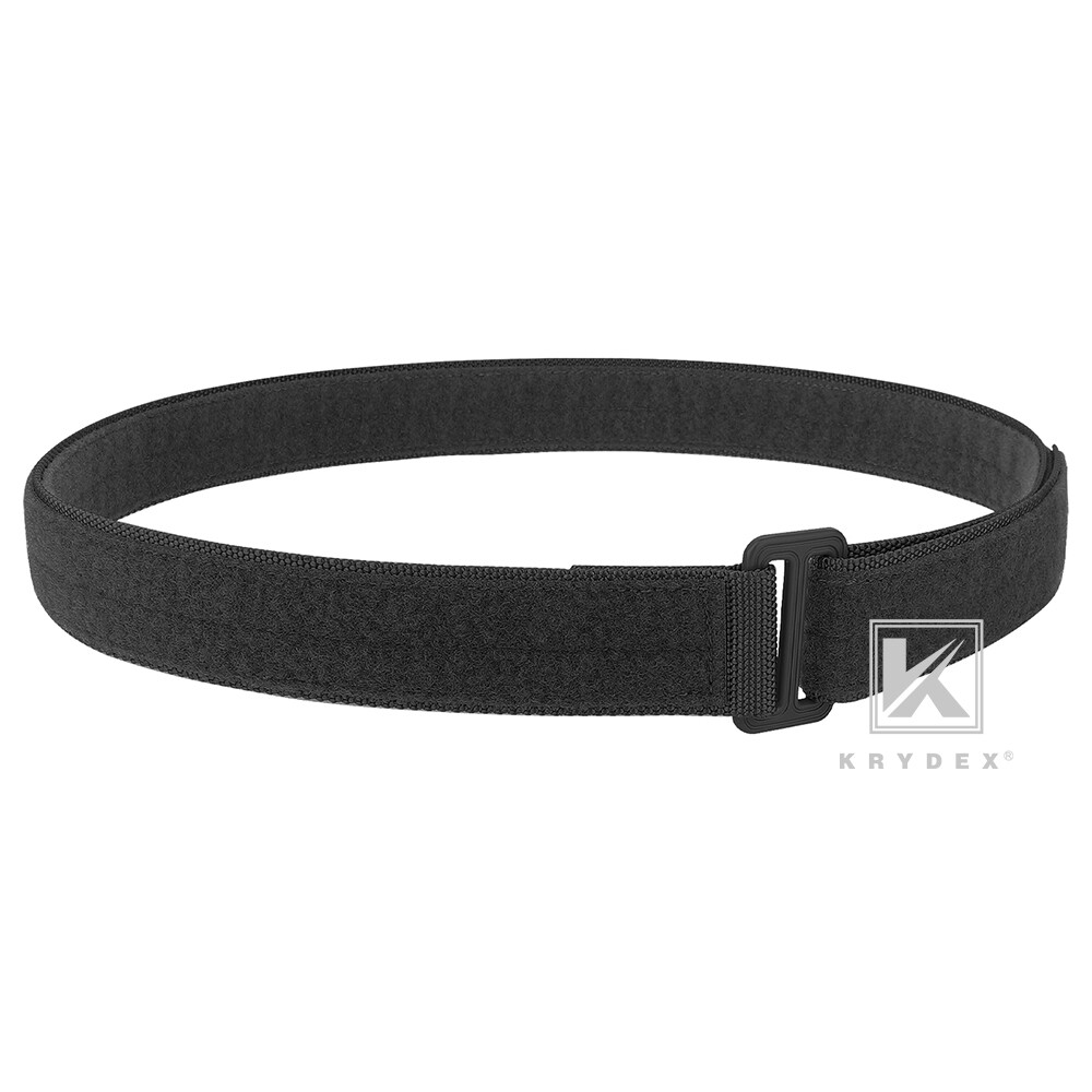 KRYDEX Tactical Base Belt Under Loop Inner Belt Concealed Carry 30"-49" Black