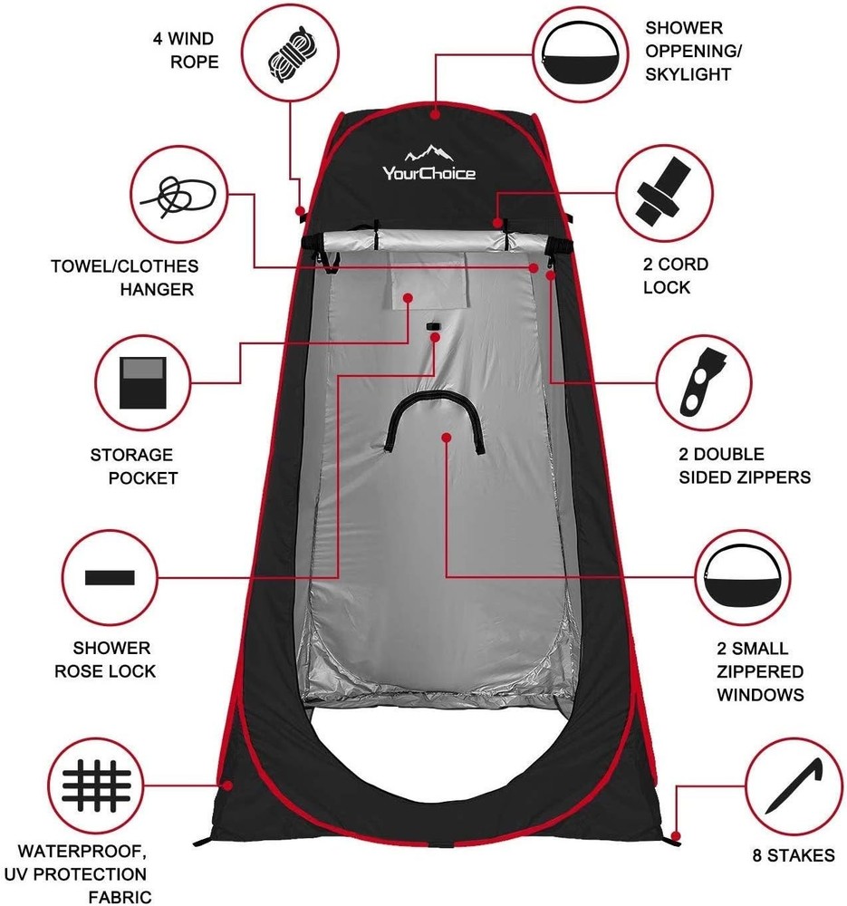 Pop Up Privacy Shower Tent