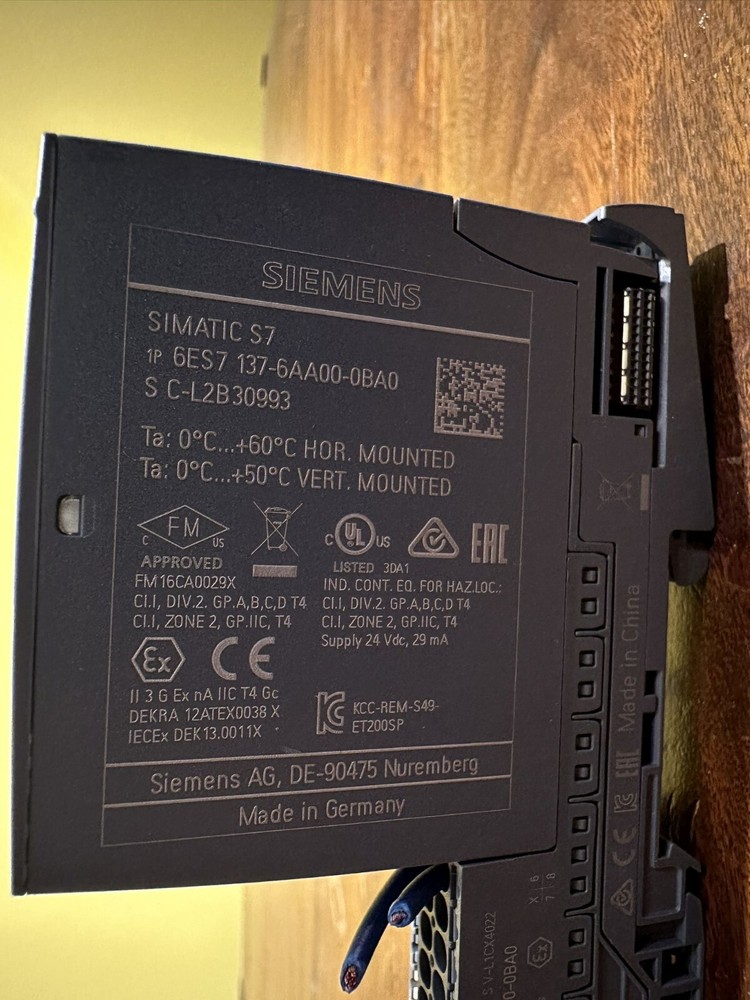Siemens 6ES7 137-6AA00-0BA0